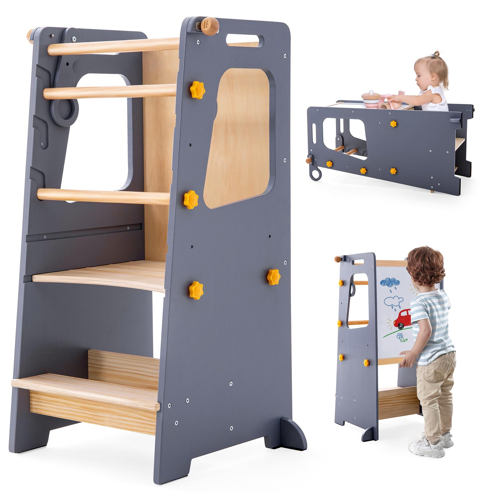 Toddler Learning Tower - Torre de cocina 4 en 1