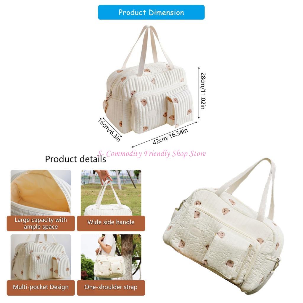 Baby Products Essentials - 85ae Bolsa mamá gran capacidad para