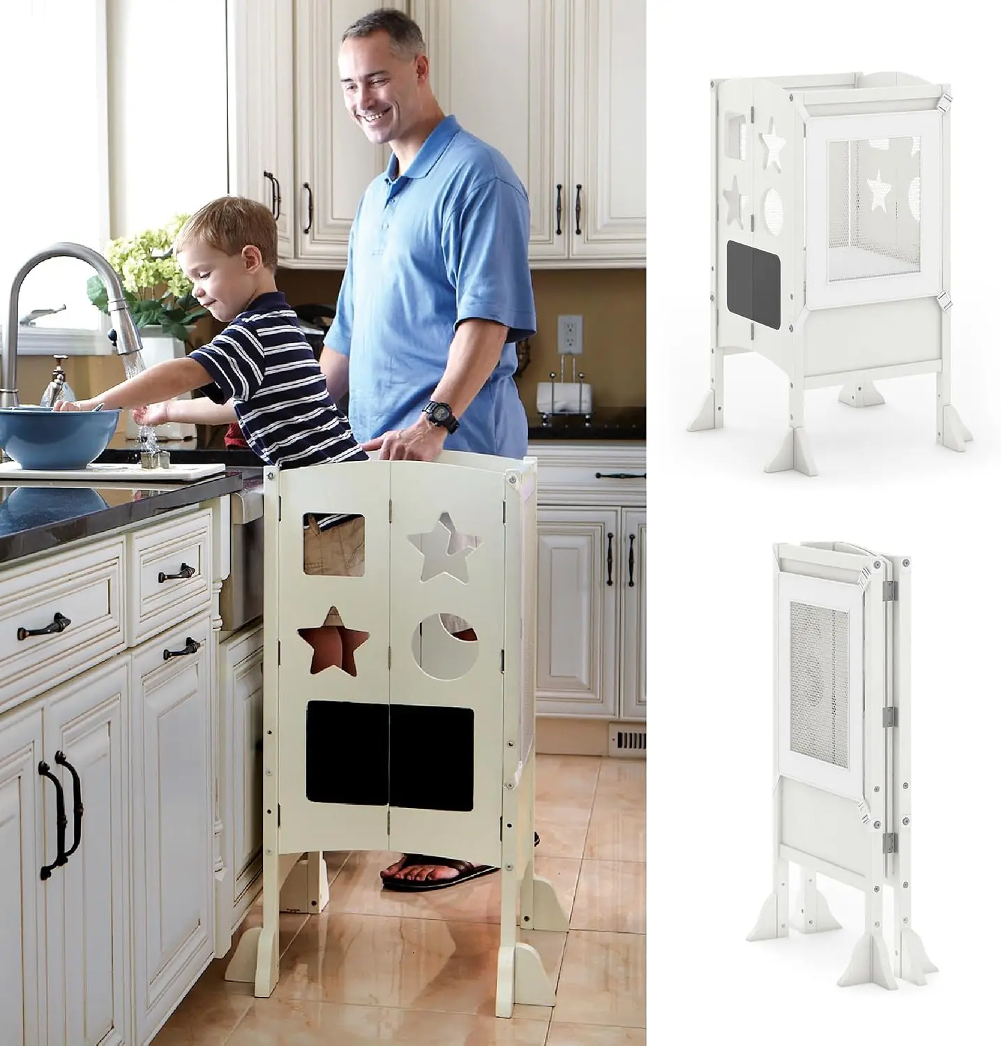 Toddler Learning Tower - Ayudante Clásico de Cocina ® Taburete
