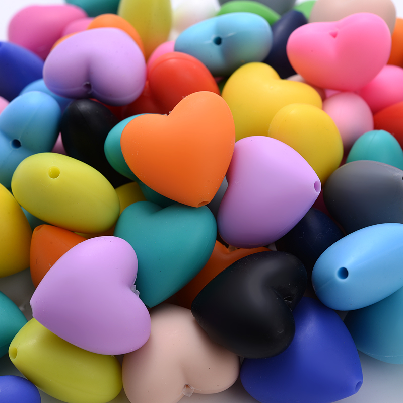 Baby Products Eco Friendly - 20 piezas, cuentas de silicona con