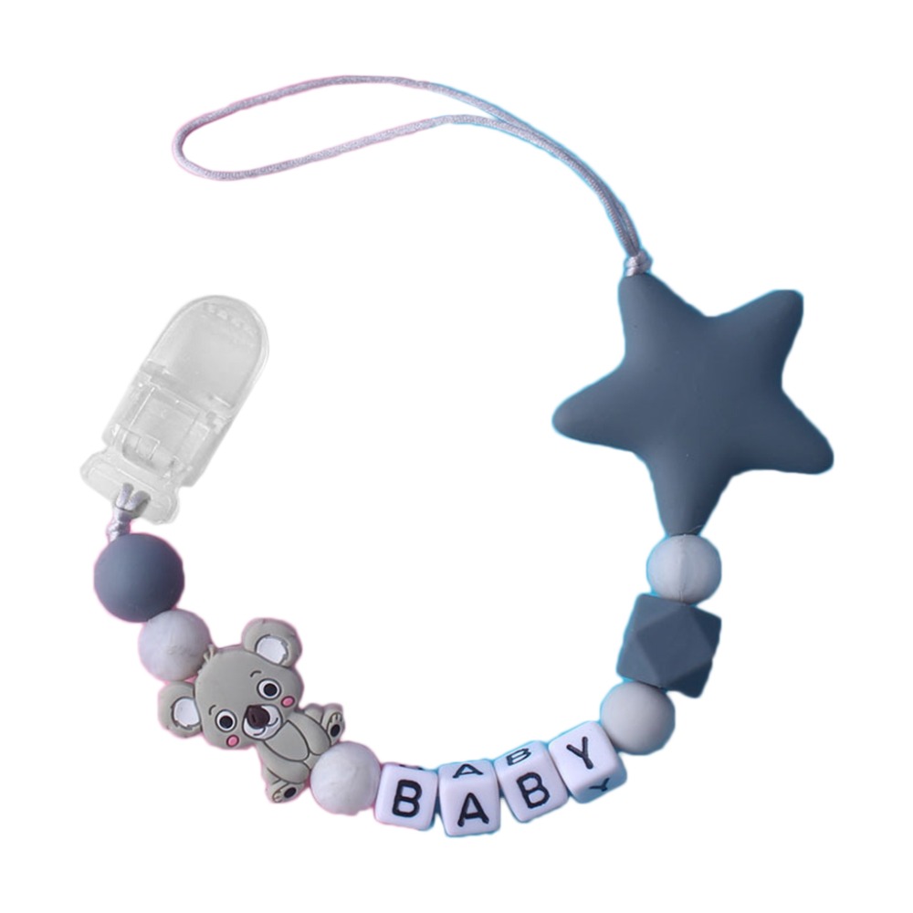 Baby Pacifier Clip - Cadena para Chupón de Bebé con