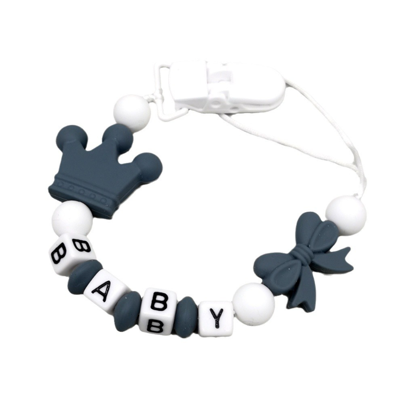 Baby Pacifier Clip - Clip de silicona para chupete con