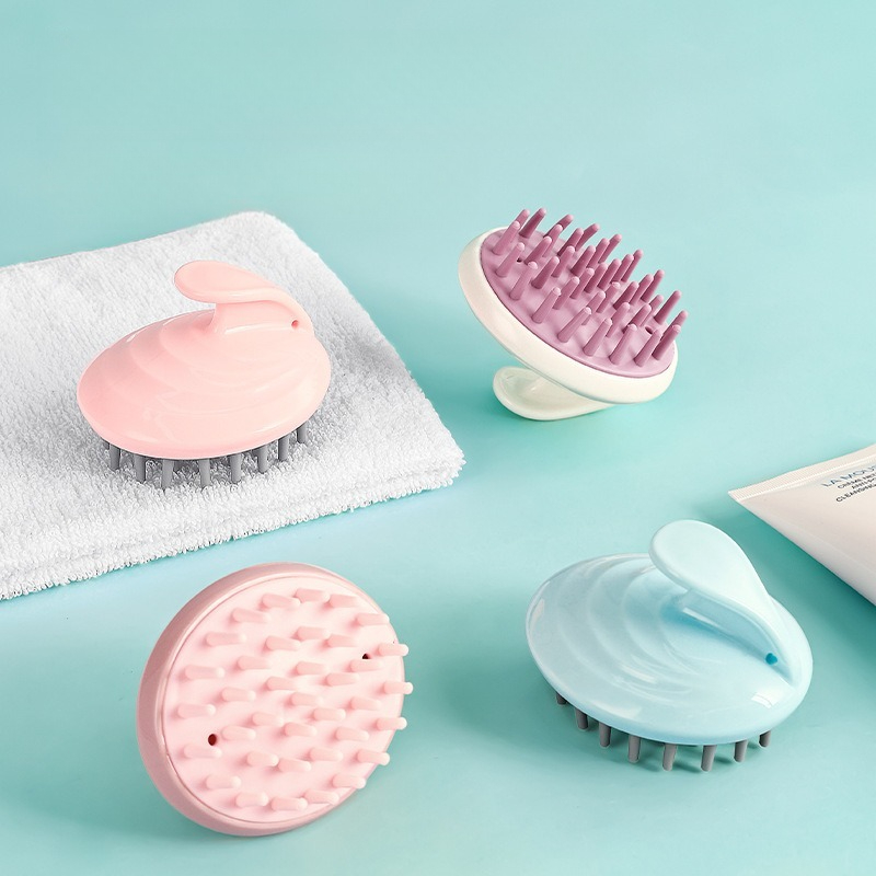 Baby Products Essentials - Cepillo de Silicona para Masaje Capilar,