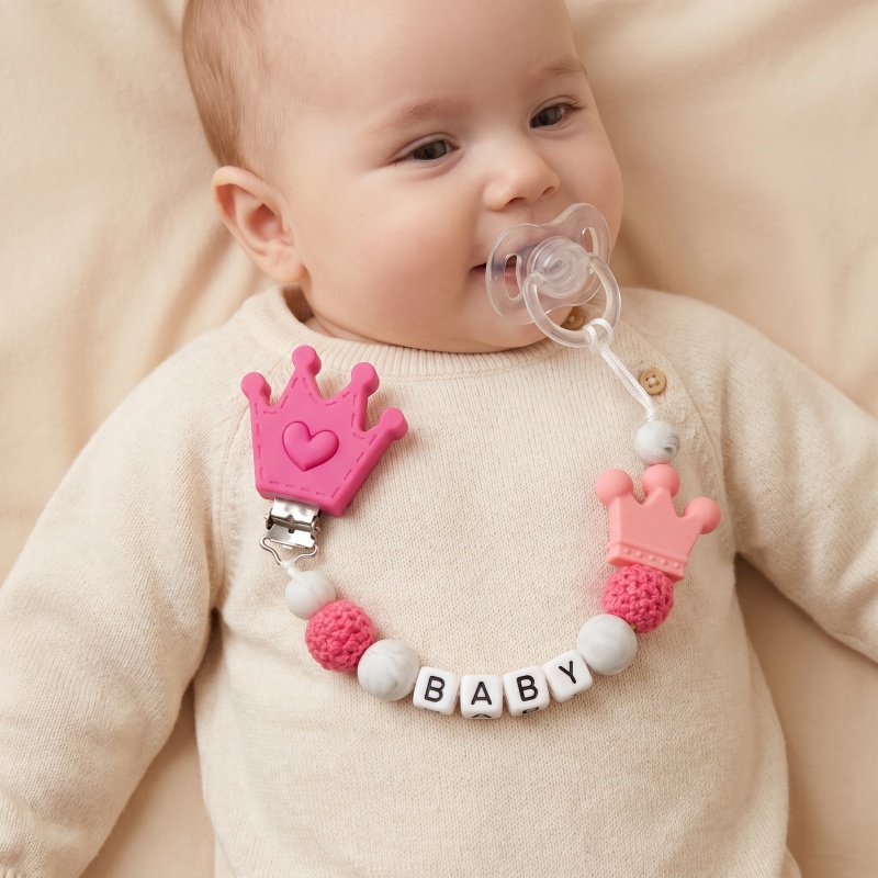 Baby Pacifier Clip - Clip Personalizado para Chupete de Bebé