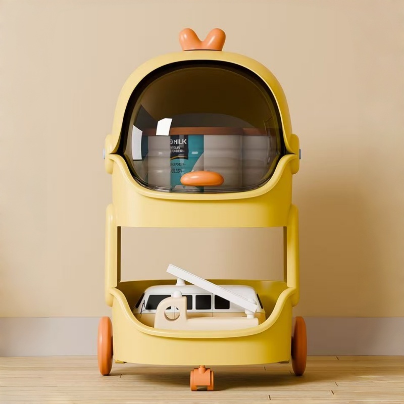 Baby Products Eco Friendly - Lindo carro de almacenamiento rodante en