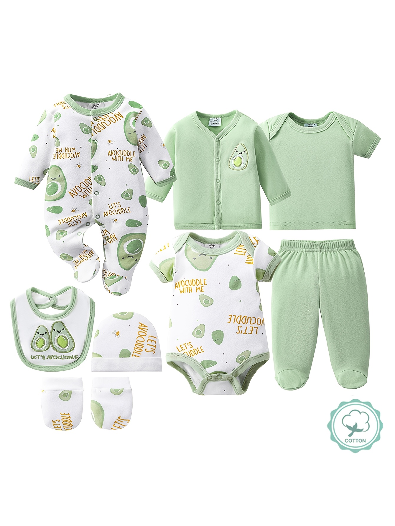 Baby Products Essentials - Conjunto de 8 piezas para recién