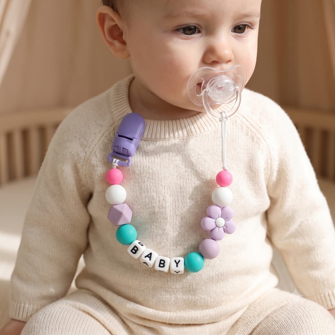 Clip para Chupón Personalizado - Baby Pacifier Clip reseña y precio