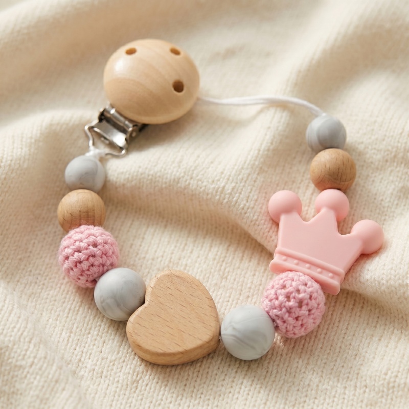 Clip para chupete de bebé pers - Baby Pacifier Clip reseña y precio