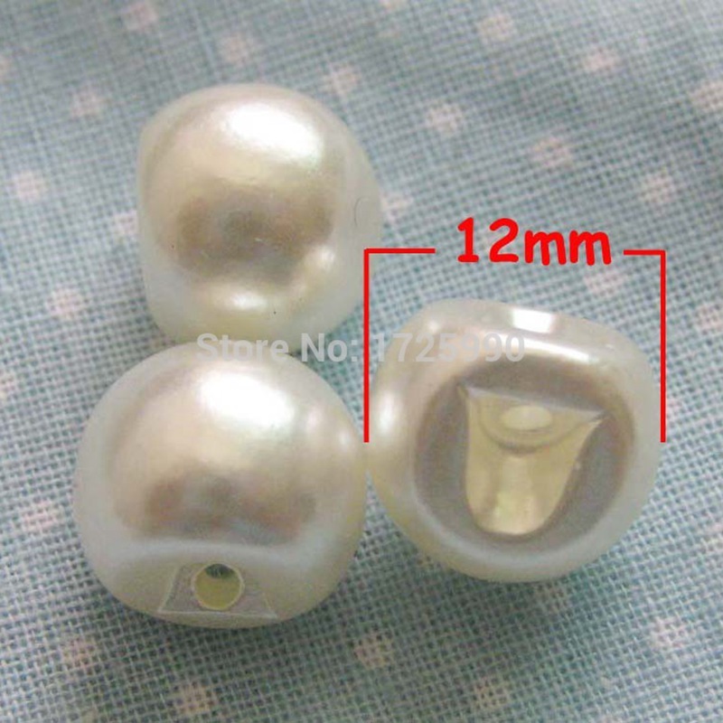 50 Uds botón de perla 12mm red - Baby Products Eco Friendly reseña y precio