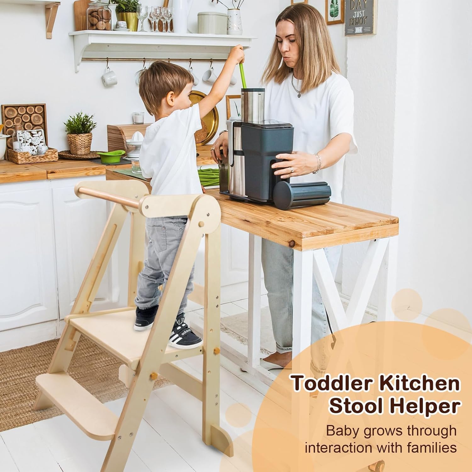 Torre de cocina plegable para  - Toddler Learning Tower reseña y precio