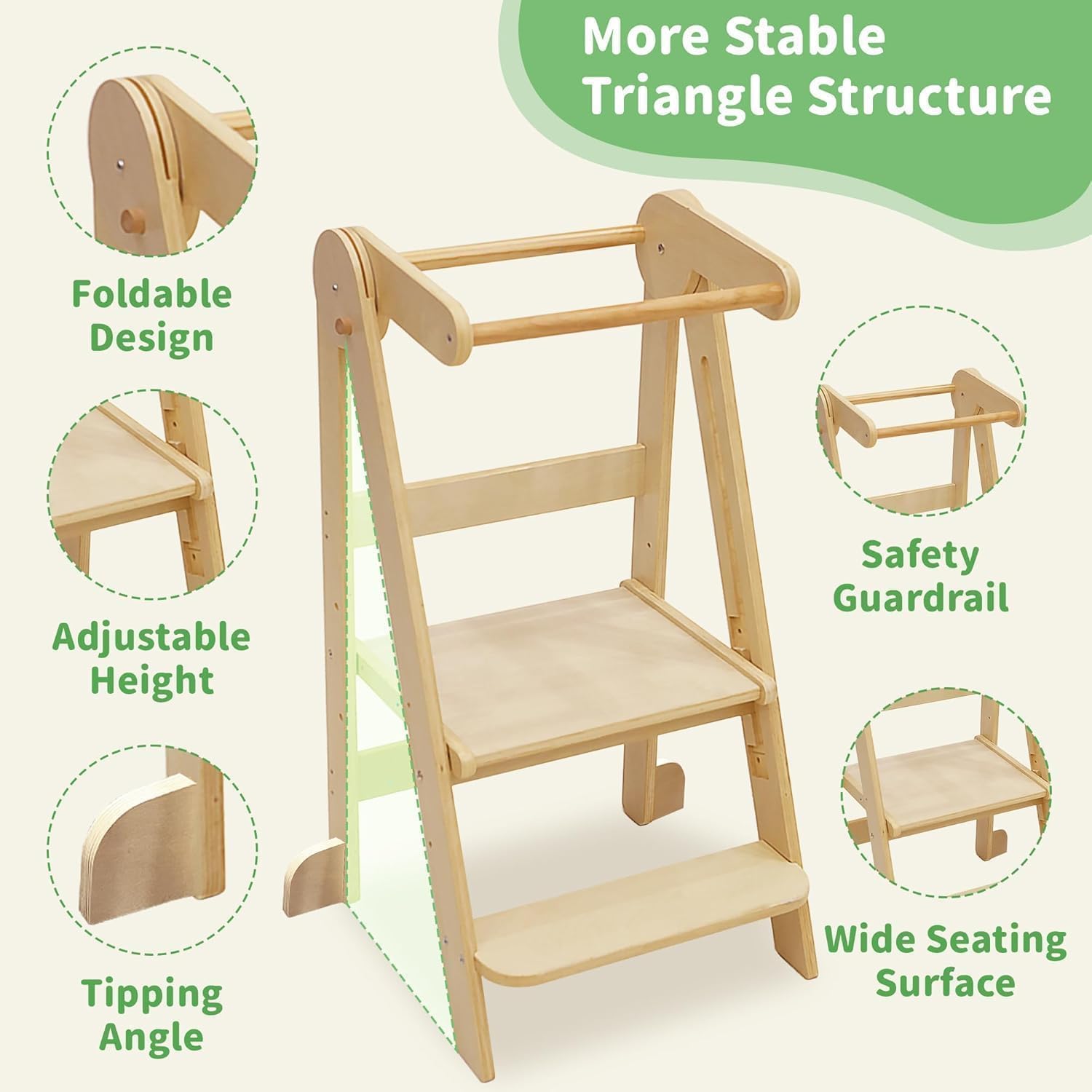 Torre de cocina plegable para  - Toddler Learning Tower reseña y precio