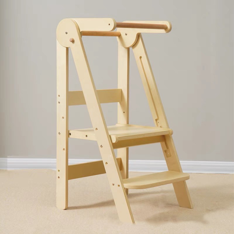 Escalera de madera para niños  - Toddler Learning Tower reseña y precio