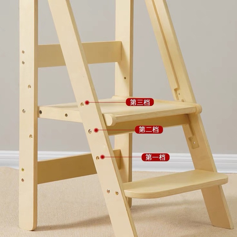 Escalera de madera para niños  - Toddler Learning Tower reseña y precio