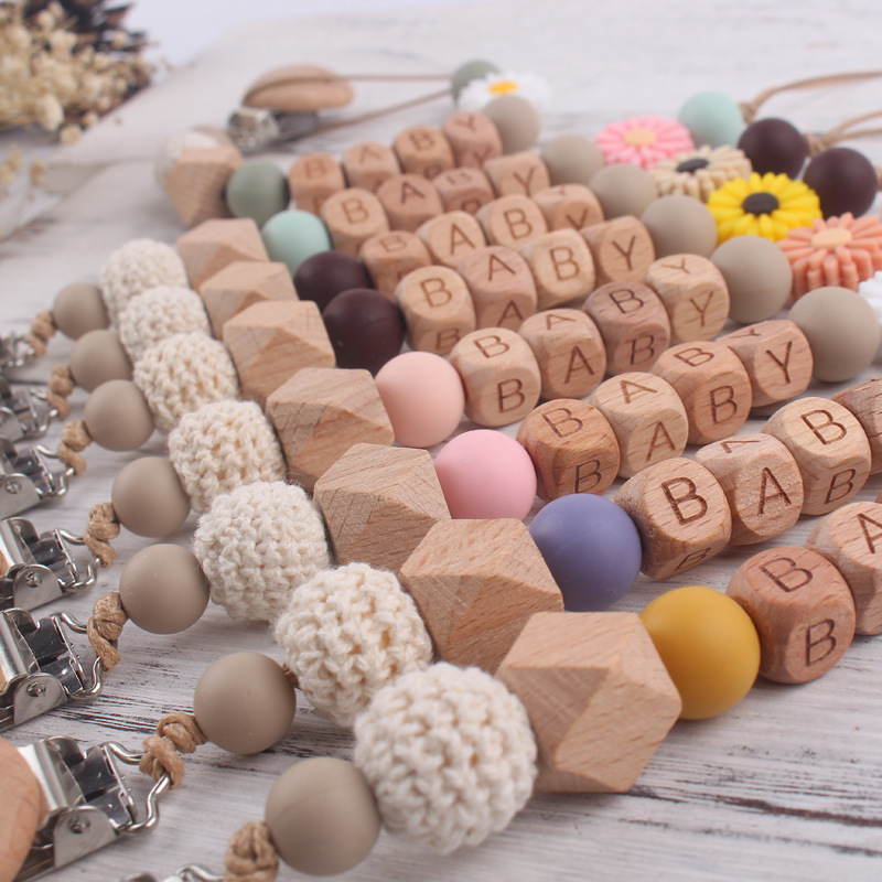 Clips para chupete de madera d - Baby Products Eco Friendly reseña y precio