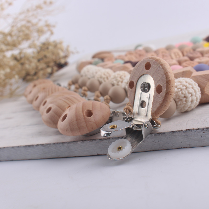 Clips para chupete de madera d - Baby Products Eco Friendly reseña y precio
