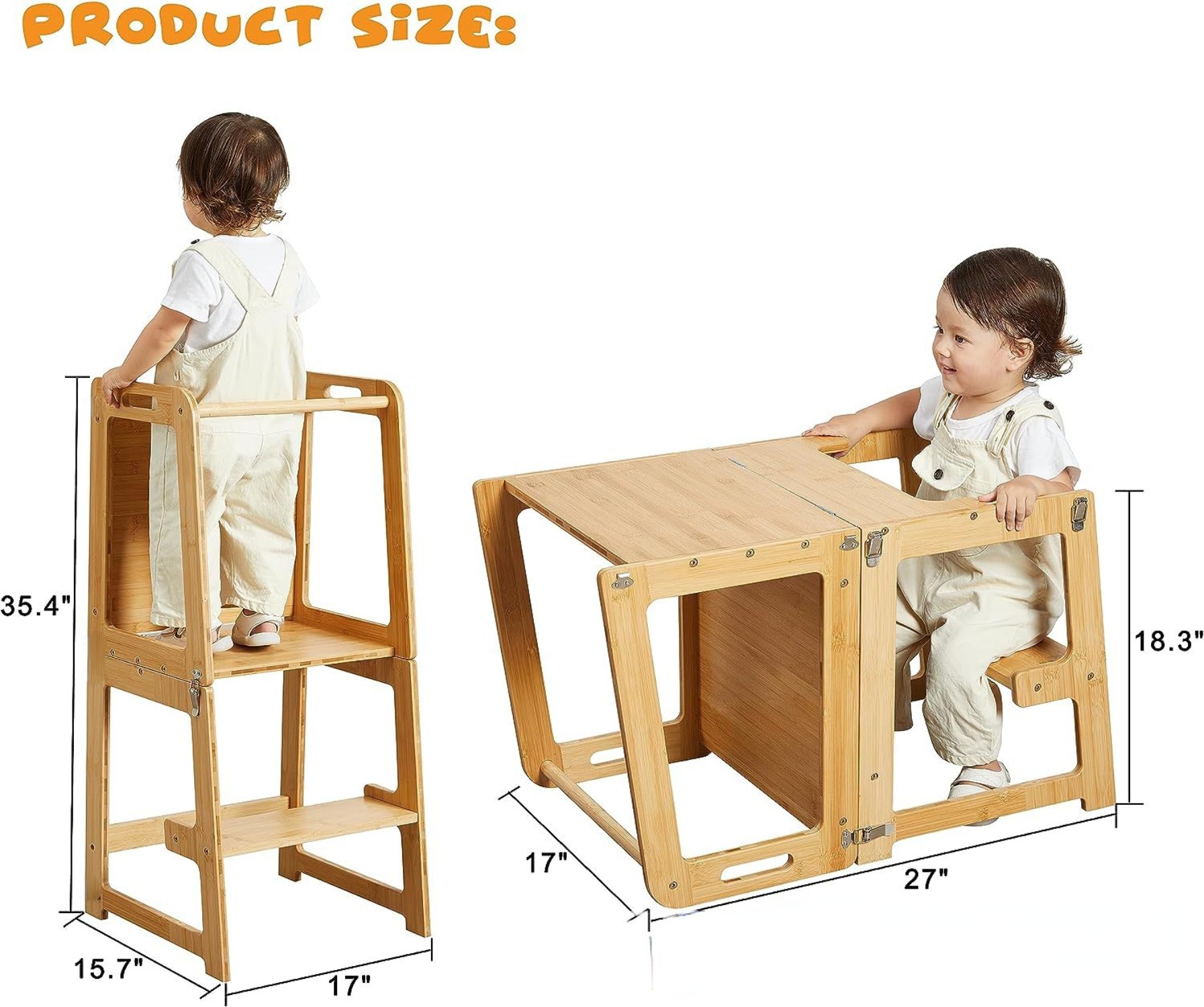 Torre de Cocina Plegable para  - Toddler Learning Tower reseña y precio