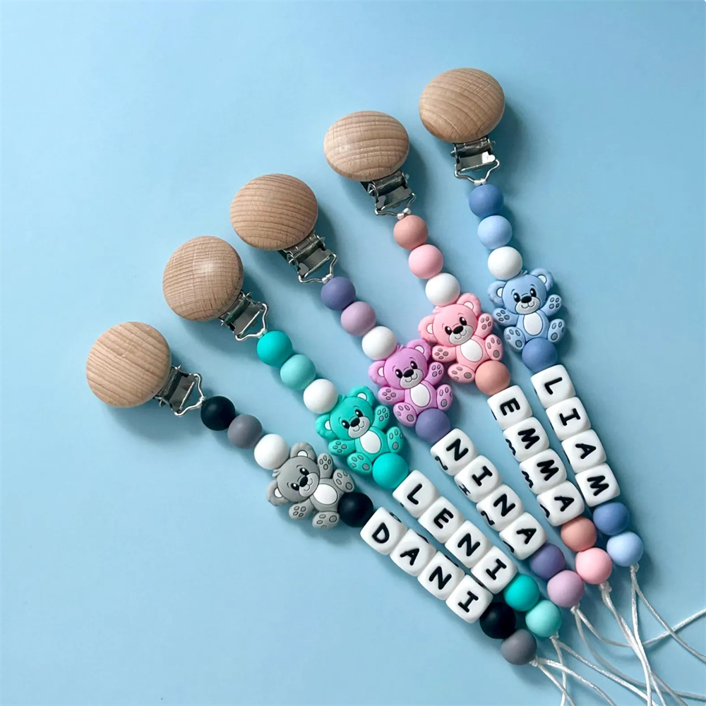 Clips de Silicona Personalizad - Baby Pacifier Clip reseña y precio
