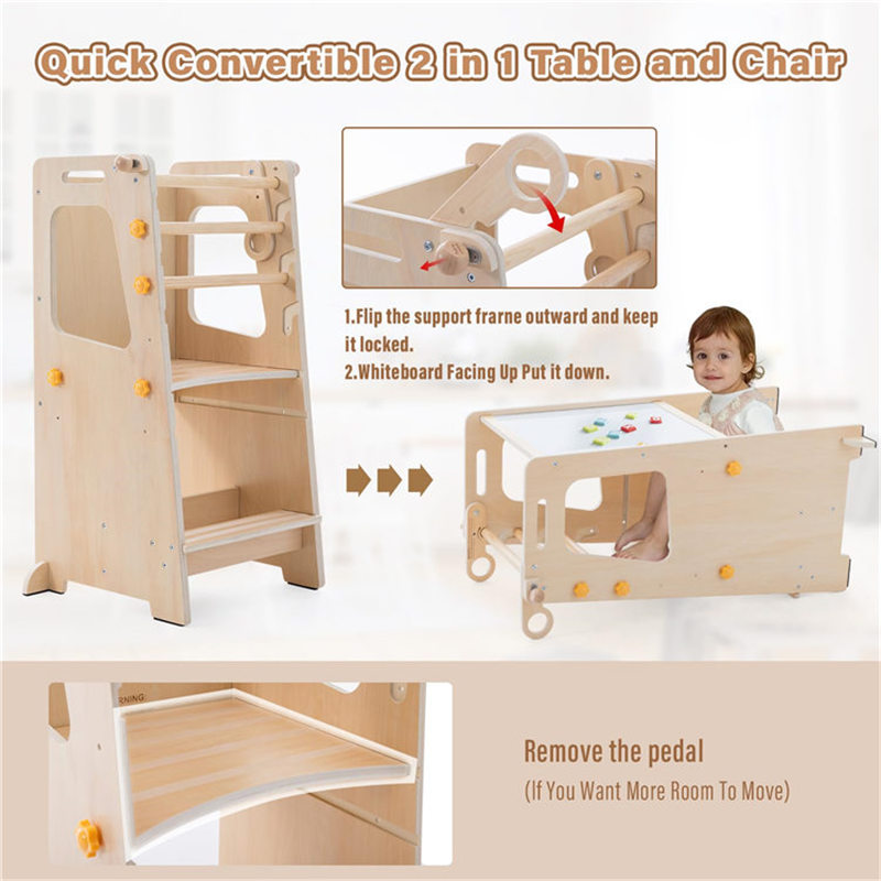 Torre de aprendizaje para bebé - Toddler Learning Tower reseña y precio
