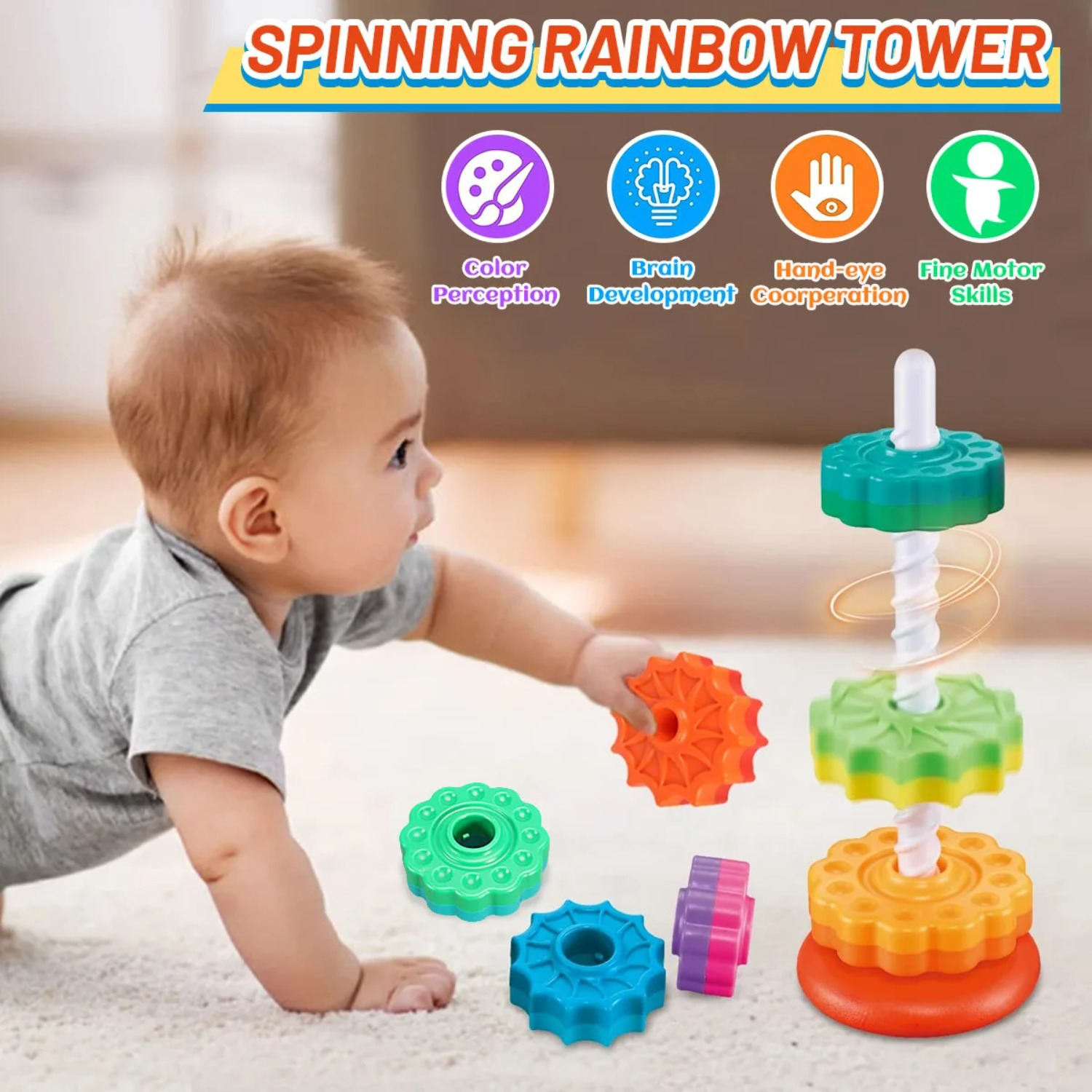 Juguete de rompecabezas girato - Toddler Learning Tower reseña y precio