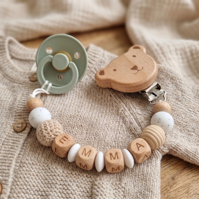 Clip para Chupón Personalizado - Baby Pacifier Clip reseña y precio