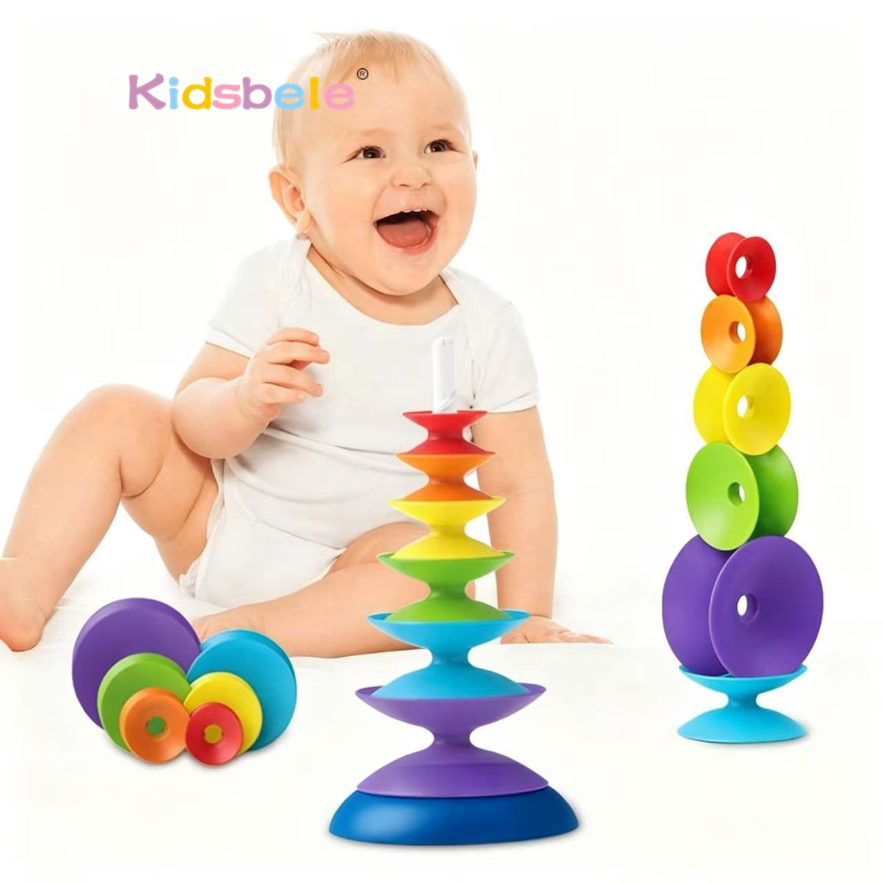 Juguete Apilable Giratorio Arc - Toddler Learning Tower reseña y precio